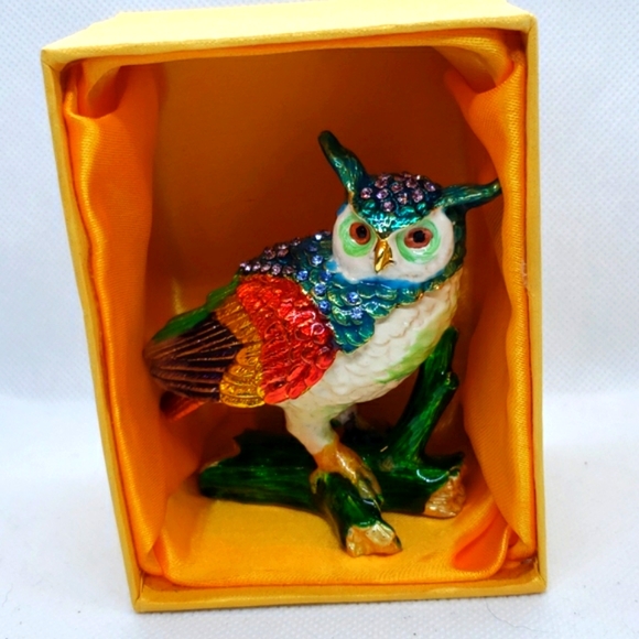 🦉Creature Couture Owl Trinket Box - Picture 8 of 8